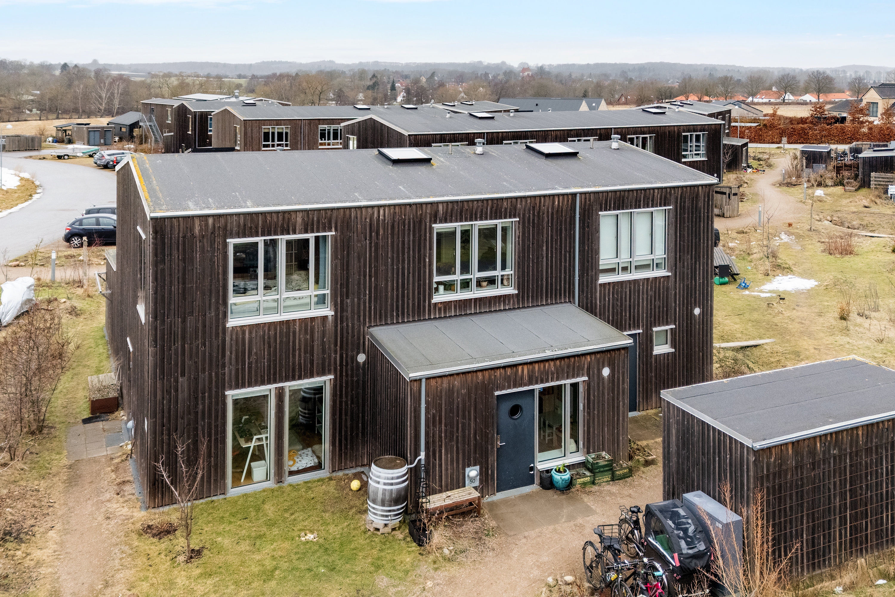 88 m2 rækkehus i Bofællesskabet Skråningen 1